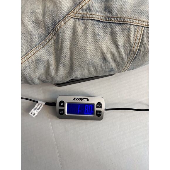 Fashion Nova Nonstop Denim Jacket Acid Wash Size 1X Ombré Cropped Long Sleeve - Picture 15 of 15